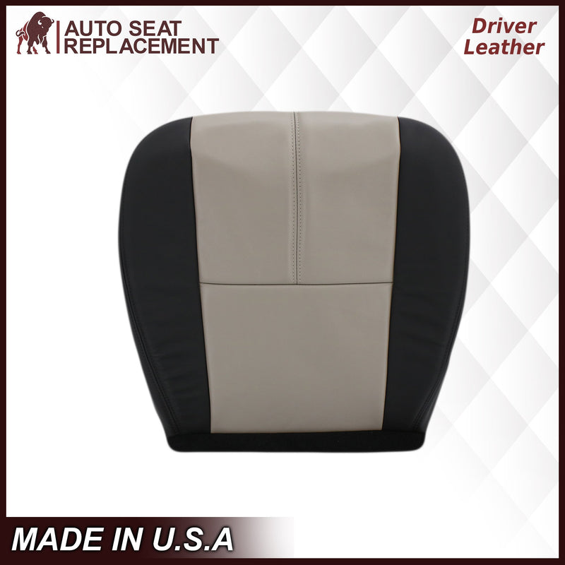 2007-2014 Chevy Silverado Seat Cover In 2tone Gray/Black: Choose From Variation- 2000 2001 2002 2003 2004 2005 2006- Leather- Vinyl- Seat Cover Replacement- Auto Seat Replacement