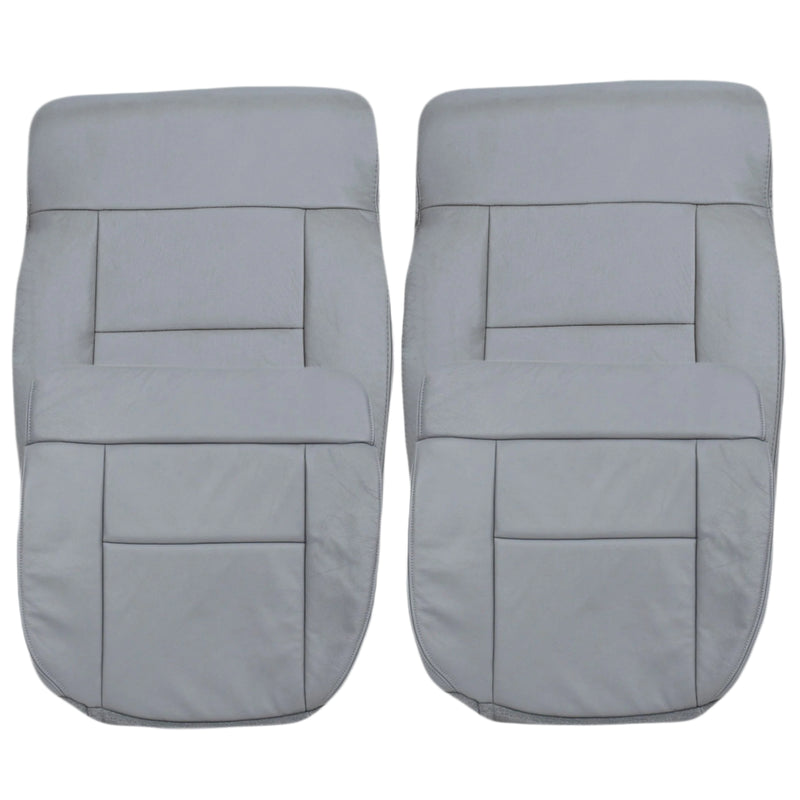 2004-2008 Ford F150 Seat Cover in Gray: Choose Leather or Vinyl- 2000 2001 2002 2003 2004 2005 2006- Leather- Vinyl- Seat Cover Replacement- Auto Seat Replacement