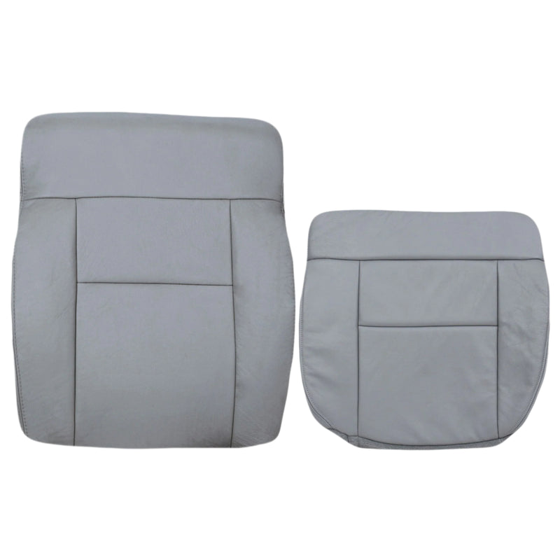 2004-2008 Ford F150 Seat Cover in Gray: Choose Leather or Vinyl- 2000 2001 2002 2003 2004 2005 2006- Leather- Vinyl- Seat Cover Replacement- Auto Seat Replacement