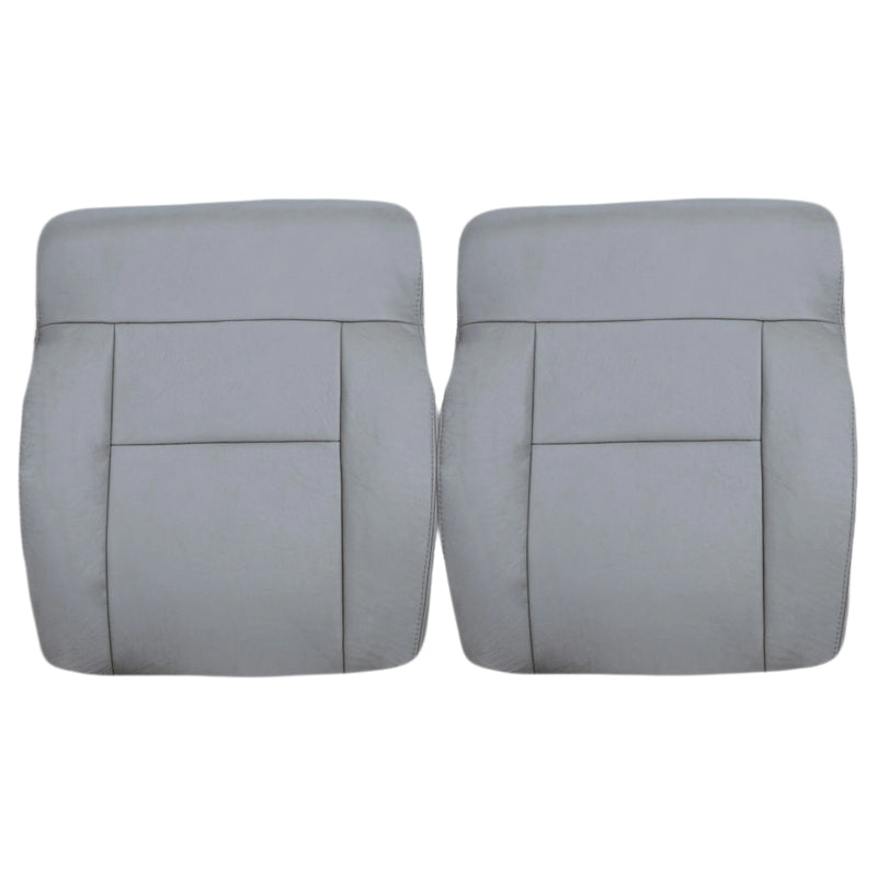 2004-2008 Ford F150 Seat Cover in Gray: Choose Leather or Vinyl- 2000 2001 2002 2003 2004 2005 2006- Leather- Vinyl- Seat Cover Replacement- Auto Seat Replacement