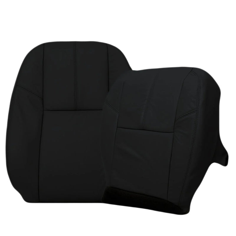 2007-2013 Chevy Avalanche Seat Cover In Black: Choose From Variation- 2000 2001 2002 2003 2004 2005 2006- Leather- Vinyl- Seat Cover Replacement- Auto Seat Replacement