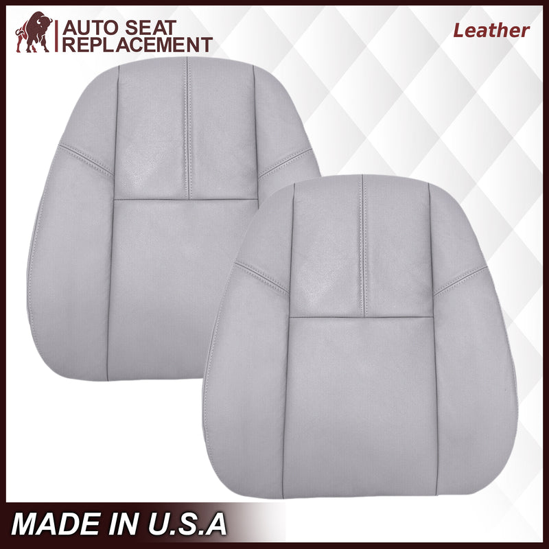 2007-2014 Chevy Tahoe/Suburban Seat Cover In Gray: Choose From Variation- 2000 2001 2002 2003 2004 2005 2006- Leather- Vinyl- Seat Cover Replacement- Auto Seat Replacement