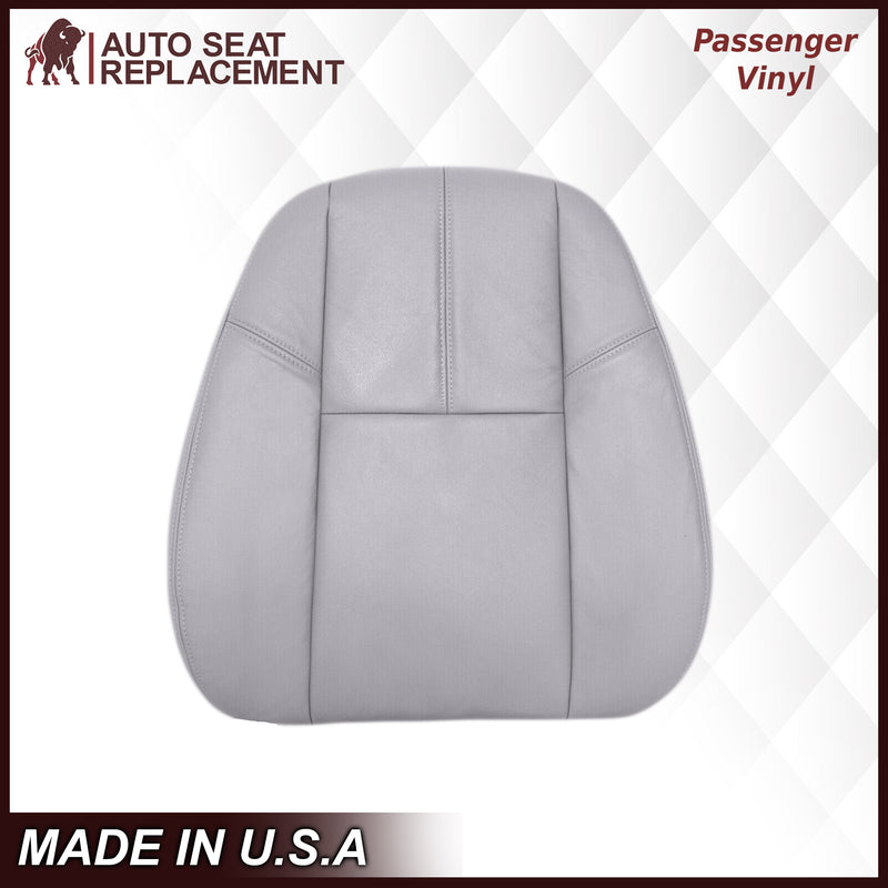 2007-2014 Chevy Silverado Seat Cover In Gray: Choose From Variation- 2000 2001 2002 2003 2004 2005 2006- Leather- Vinyl- Seat Cover Replacement- Auto Seat Replacement