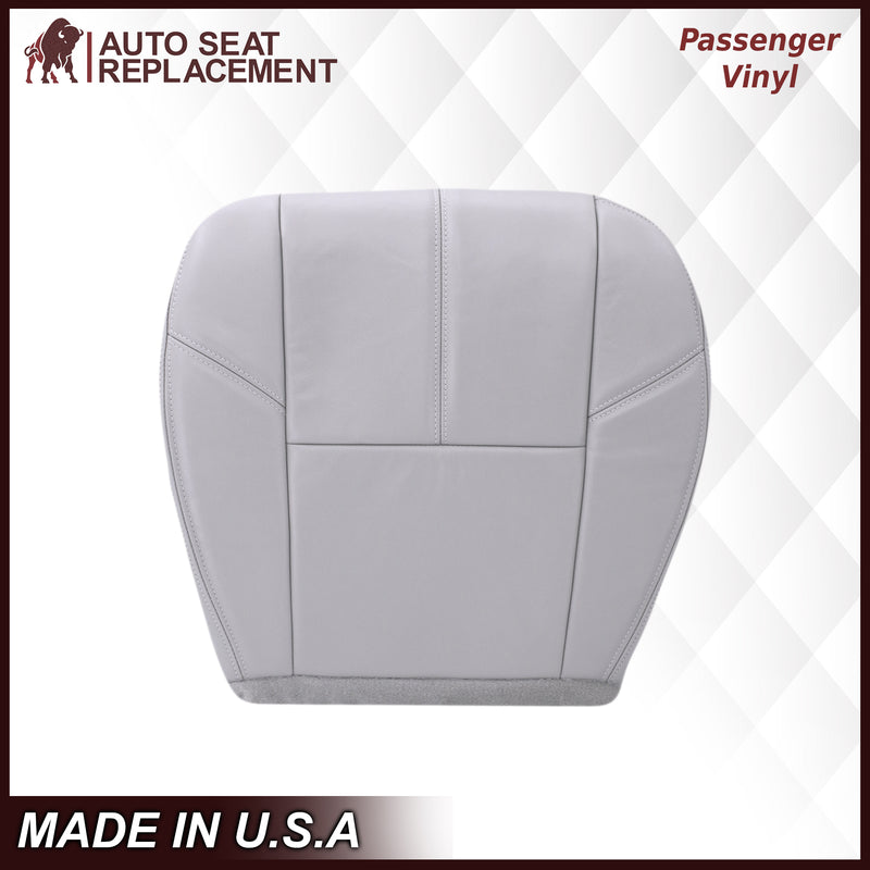 2007-2014 Chevy Silverado Seat Cover In Gray: Choose From Variation- 2000 2001 2002 2003 2004 2005 2006- Leather- Vinyl- Seat Cover Replacement- Auto Seat Replacement
