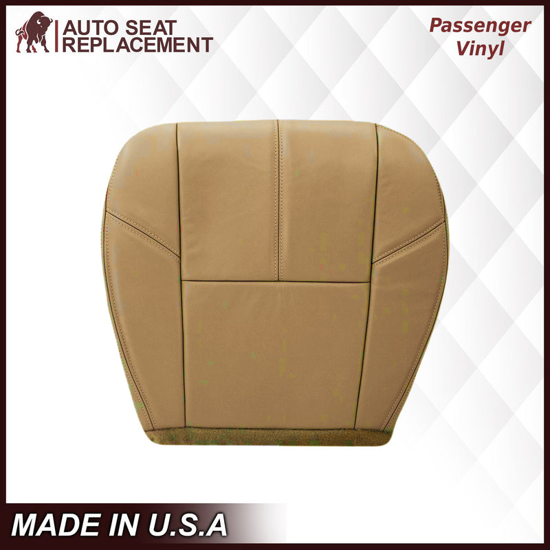 2007-2014 GMC Yukon/Sierra Seat Cover In Tan: Choose From Variation- 2000 2001 2002 2003 2004 2005 2006- Leather- Vinyl- Seat Cover Replacement- Auto Seat Replacement