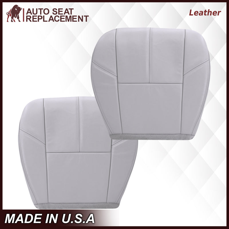 2007-2014 GMC Yukon/Sierra Seat Cover In Gray: Choose From Variation- 2000 2001 2002 2003 2004 2005 2006- Leather- Vinyl- Seat Cover Replacement- Auto Seat Replacement