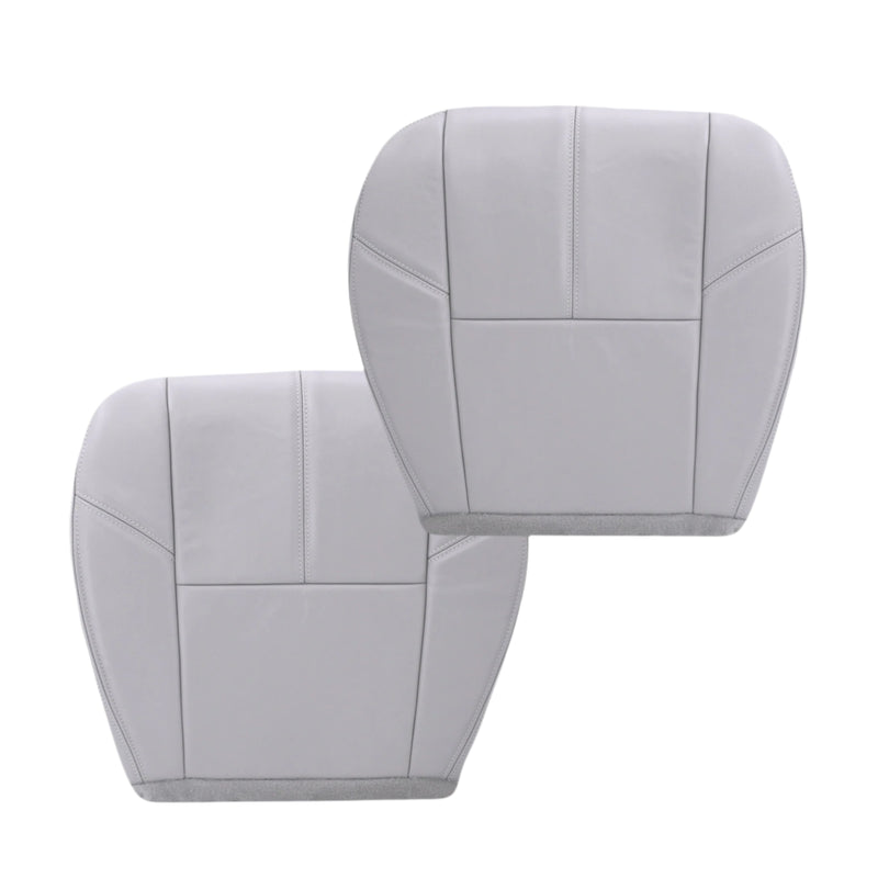 2007-2014 Chevy Silverado Seat Cover In Gray: Choose From Variation- 2000 2001 2002 2003 2004 2005 2006- Leather- Vinyl- Seat Cover Replacement- Auto Seat Replacement