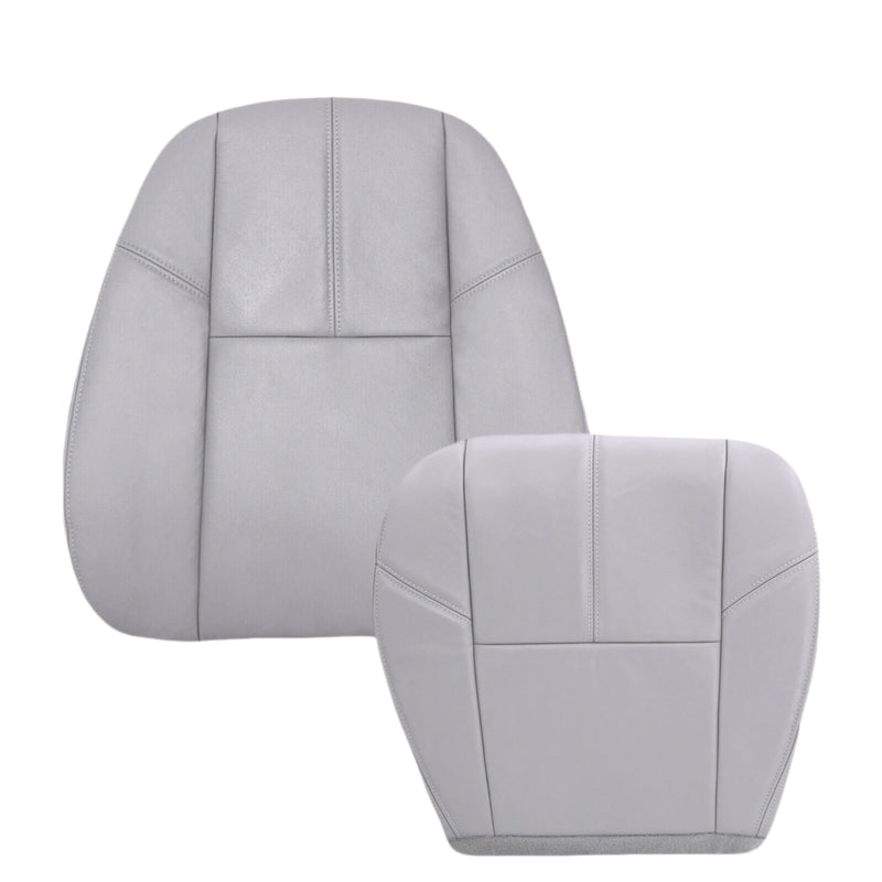 2007-2014 Chevy Silverado Seat Cover In Gray: Choose From Variation- 2000 2001 2002 2003 2004 2005 2006- Leather- Vinyl- Seat Cover Replacement- Auto Seat Replacement