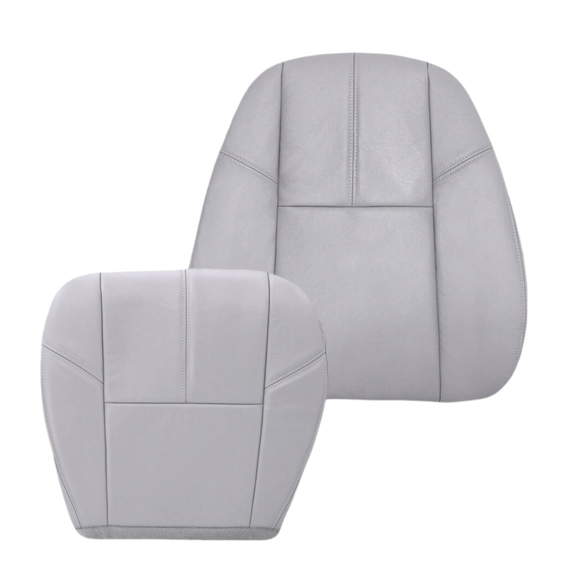 2007-2014 GMC Yukon/Sierra Seat Cover In Gray: Choose From Variation- 2000 2001 2002 2003 2004 2005 2006- Leather- Vinyl- Seat Cover Replacement- Auto Seat Replacement