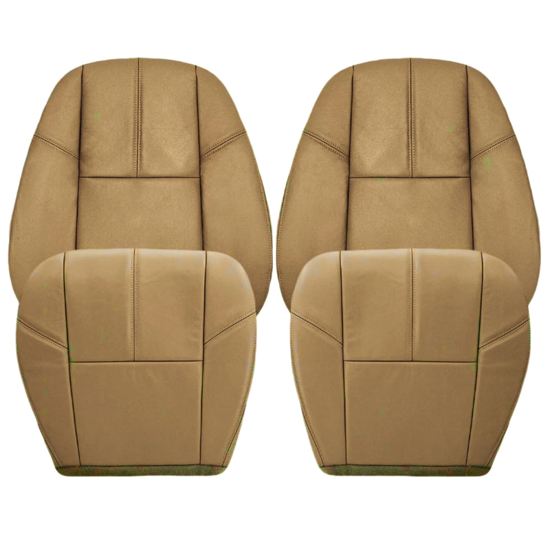 2007-2014 GMC Yukon/Sierra Seat Cover In Tan: Choose From Variation- 2000 2001 2002 2003 2004 2005 2006- Leather- Vinyl- Seat Cover Replacement- Auto Seat Replacement