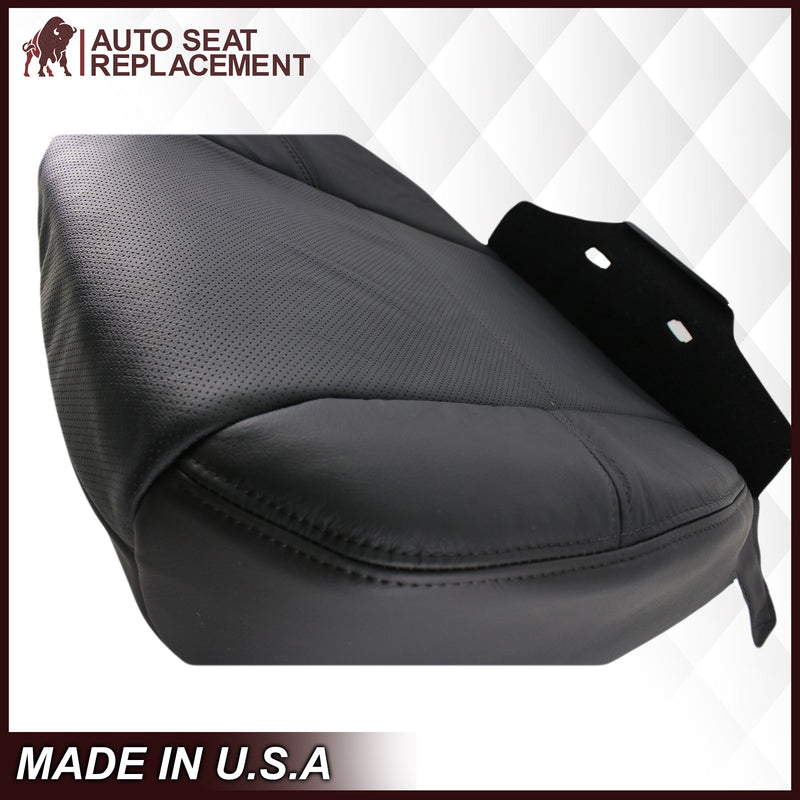 2009-2014 GMC Yukon Denali/Sierra Denali Seat Cover In PERFORATED Black: Choose From Variation- 2000 2001 2002 2003 2004 2005 2006- Leather- Vinyl- Seat Cover Replacement- Auto Seat Replacement