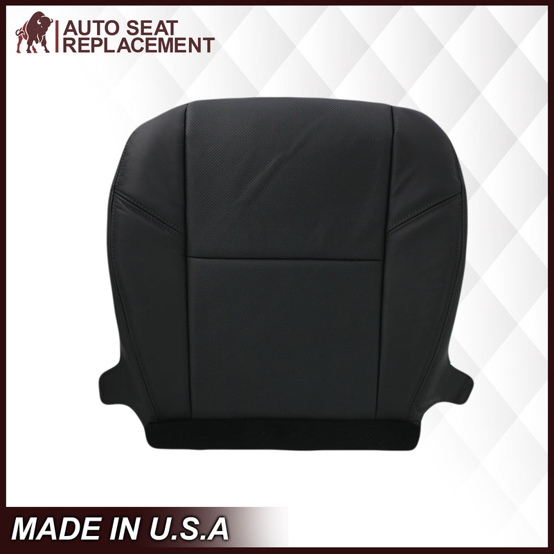 2007-2014 Cadillac Escalade Perforated Seat Cover in Black: Choose From Variation- 2000 2001 2002 2003 2004 2005 2006- Leather- Vinyl- Seat Cover Replacement- Auto Seat Replacement
