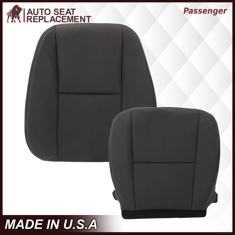 2009-2014 Chevy Silverado Cloth Seat Cover In Black: Choose From Variation- 2000 2001 2002 2003 2004 2005 2006- Leather- Vinyl- Seat Cover Replacement- Auto Seat Replacement