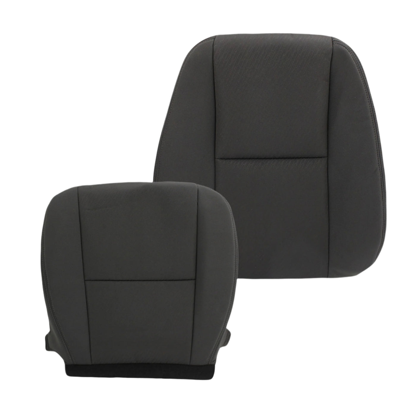 GXARTS Driver or Passenger Bottom Cloth Seat Cover Black