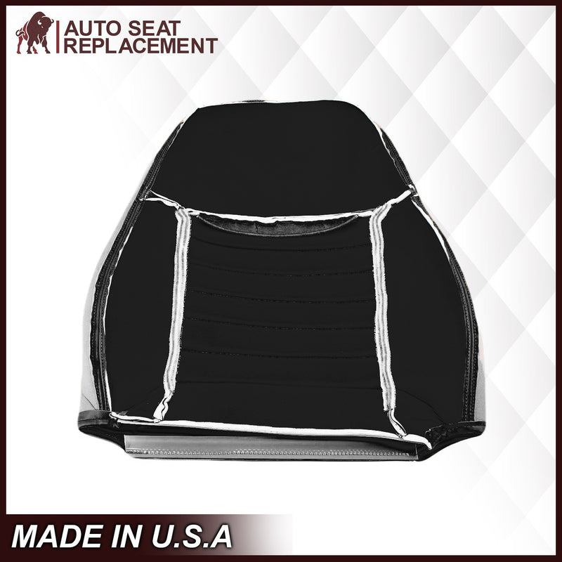1999-2004 Ford Mustang GT Convertible in Dark Charcoal Black: Choose From Variation- 2000 2001 2002 2003 2004 2005 2006- Leather- Vinyl- Seat Cover Replacement- Auto Seat Replacement