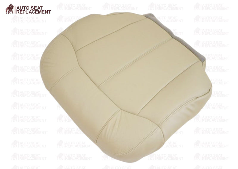 2000-2002 Chevy Tahoe/Suburban Seat Cover in Light Shale Tan: Choose From Variations- 2000 2001 2002 2003 2004 2005 2006- Leather- Vinyl- Seat Cover Replacement- Auto Seat Replacement