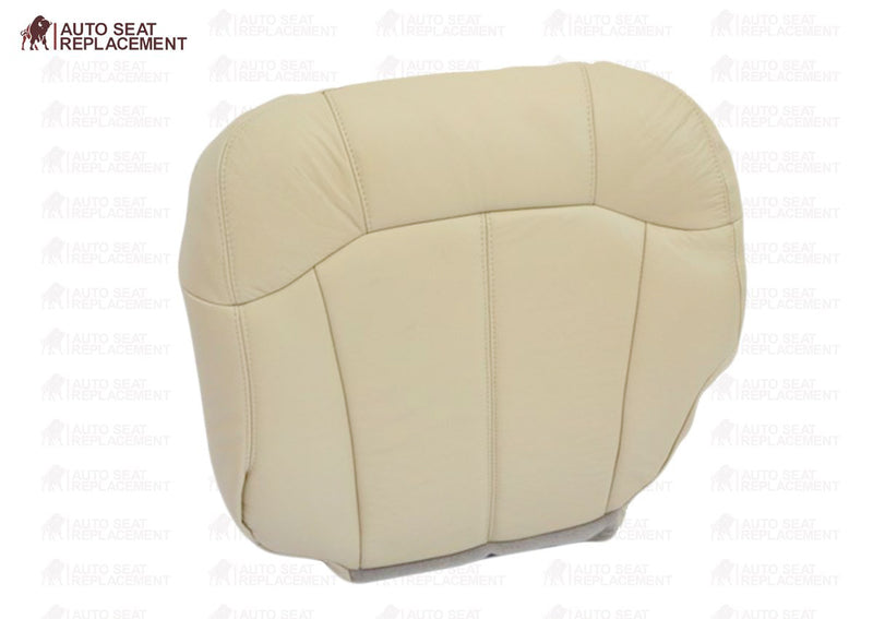 2000-2002 Chevy Tahoe/Suburban Seat Cover in Light Shale Tan: Choose From Variations- 2000 2001 2002 2003 2004 2005 2006- Leather- Vinyl- Seat Cover Replacement- Auto Seat Replacement