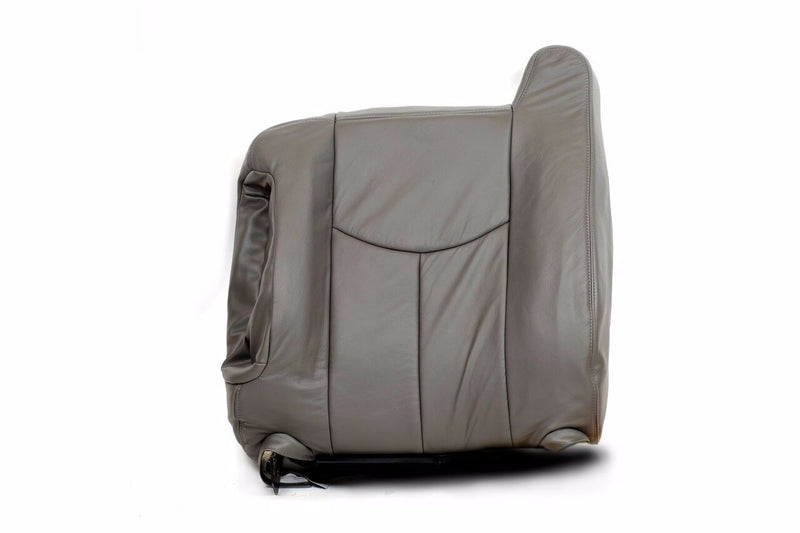 2003 2004 2005 2006 Chevy Tahoe& Suburban- Silverado Top Leather Seat Cover Gray- 2000 2001 2002 2003 2004 2005 2006- Leather- Vinyl- Seat Cover Replacement- Auto Seat Replacement