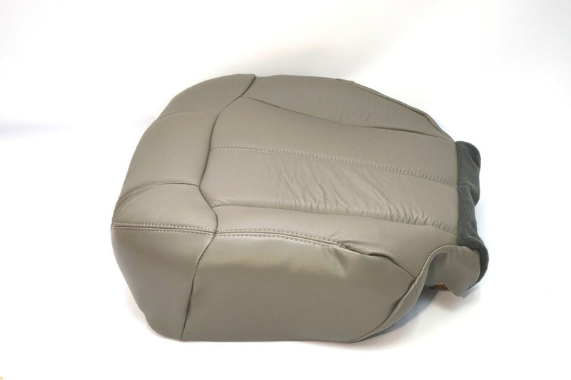 2000 2001 2002 Chevy Tahoe Suburban Driver Bottom Seat Cover Light Tan # 522-922- 2000 2001 2002 2003 2004 2005 2006- Leather- Vinyl- Seat Cover Replacement- Auto Seat Replacement
