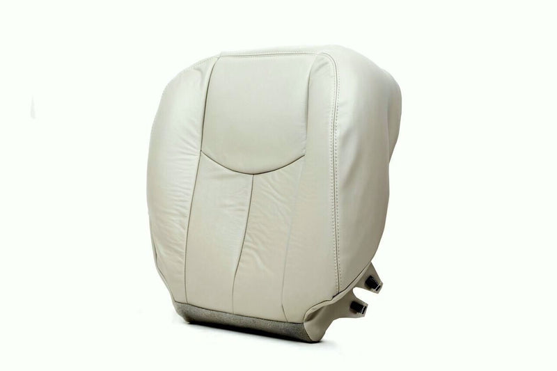 2003 to 2006 Chevy Tahoe Suburban Driver and passenger Bottom Seat Cover Tan#522- 2000 2001 2002 2003 2004 2005 2006- Leather- Vinyl- Seat Cover Replacement- Auto Seat Replacement
