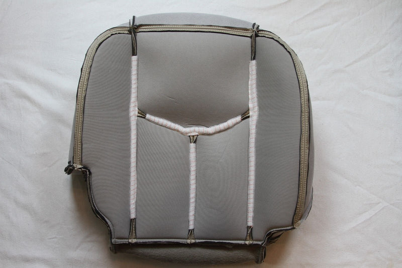2003 2004 2005 2006 GMC Yukon Seat Cover Light Tan # 522 - Driver Bottom vinyl- 2000 2001 2002 2003 2004 2005 2006- Leather- Vinyl- Seat Cover Replacement- Auto Seat Replacement