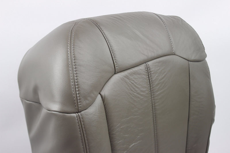 2000-2002 Chevy Tahoe/Suburban Seat Cover in Light Gray: Choose From Variations- 2000 2001 2002 2003 2004 2005 2006- Leather- Vinyl- Seat Cover Replacement- Auto Seat Replacement