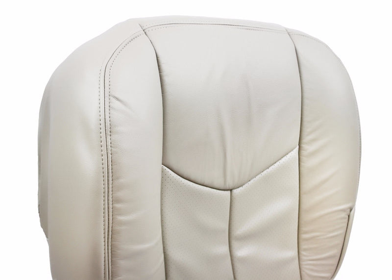 2006 2005 2004 -2003 Cadillac Escalade Driver Side Bottom Leather Seat Cover Tan- 2000 2001 2002 2003 2004 2005 2006- Leather- Vinyl- Seat Cover Replacement- Auto Seat Replacement
