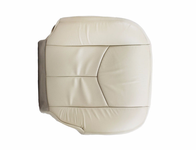 2006 2005 2004 -2003 Cadillac Escalade Driver Side Bottom Leather Seat Cover Tan- 2000 2001 2002 2003 2004 2005 2006- Leather- Vinyl- Seat Cover Replacement- Auto Seat Replacement