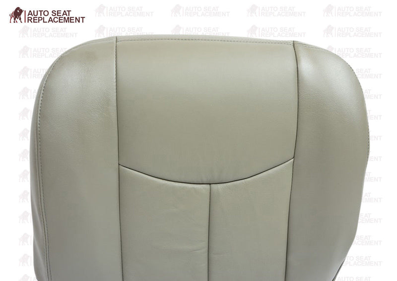 2003 To 2006 Chevy Tahoe Suburban Driver & Passenger Bottom Leather Seat Cover- 2000 2001 2002 2003 2004 2005 2006- Leather- Vinyl- Seat Cover Replacement- Auto Seat Replacement