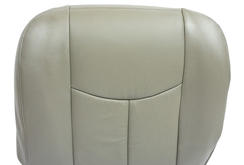 2003 To 2006 Chevy Tahoe Suburban Driver & Passenger Bottom Leather Seat Cover- 2000 2001 2002 2003 2004 2005 2006- Leather- Vinyl- Seat Cover Replacement- Auto Seat Replacement