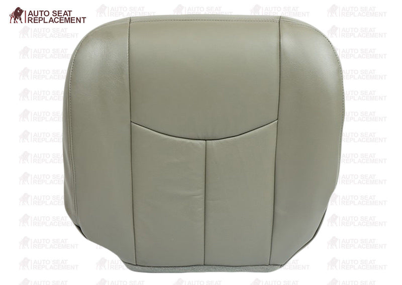 2003 To 2006 Chevy Tahoe Suburban Driver & Passenger Bottom Leather Seat Cover- 2000 2001 2002 2003 2004 2005 2006- Leather- Vinyl- Seat Cover Replacement- Auto Seat Replacement
