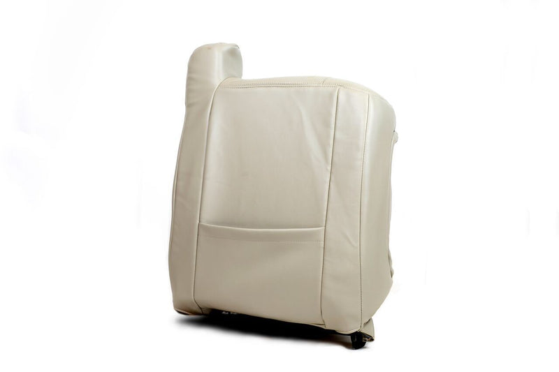 1999 2000 2001 2002 Tahoe Suburban& GMC Yukon Top back Seat Cover Light Tan-Passenger- 2000 2001 2002 2003 2004 2005 2006- Leather- Vinyl- Seat Cover Replacement- Auto Seat Replacement