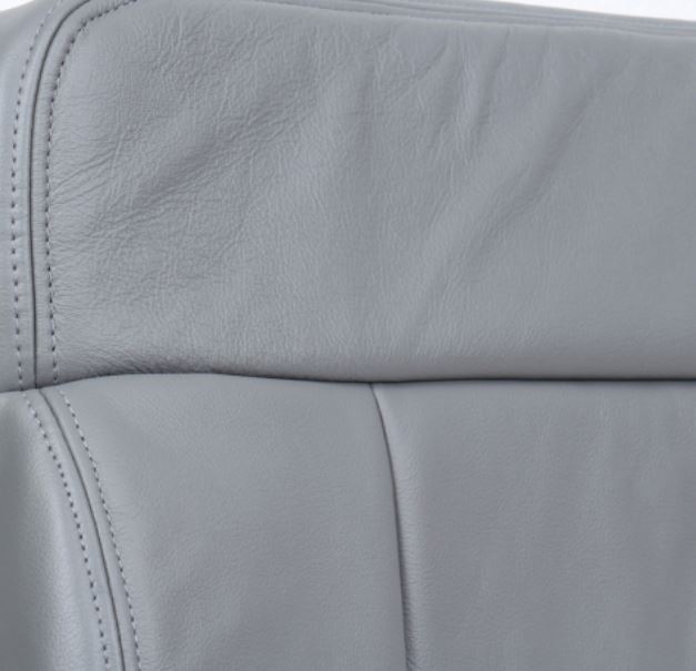 2004-2008 Ford F150 Seat Cover in Gray: Choose Leather or Vinyl- 2000 2001 2002 2003 2004 2005 2006- Leather- Vinyl- Seat Cover Replacement- Auto Seat Replacement