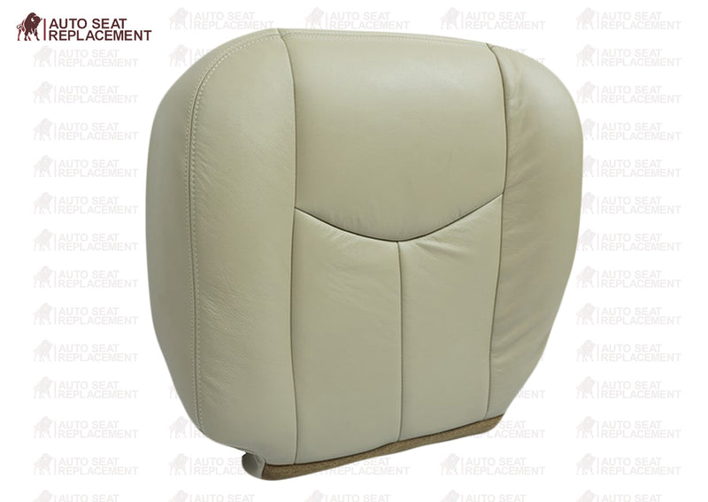 2003 To2007 Chevy Tahoe Suburban Driver Top+Driver+Armrest Seat Cover Tan Vinyl- 2000 2001 2002 2003 2004 2005 2006- Leather- Vinyl- Seat Cover Replacement- Auto Seat Replacement
