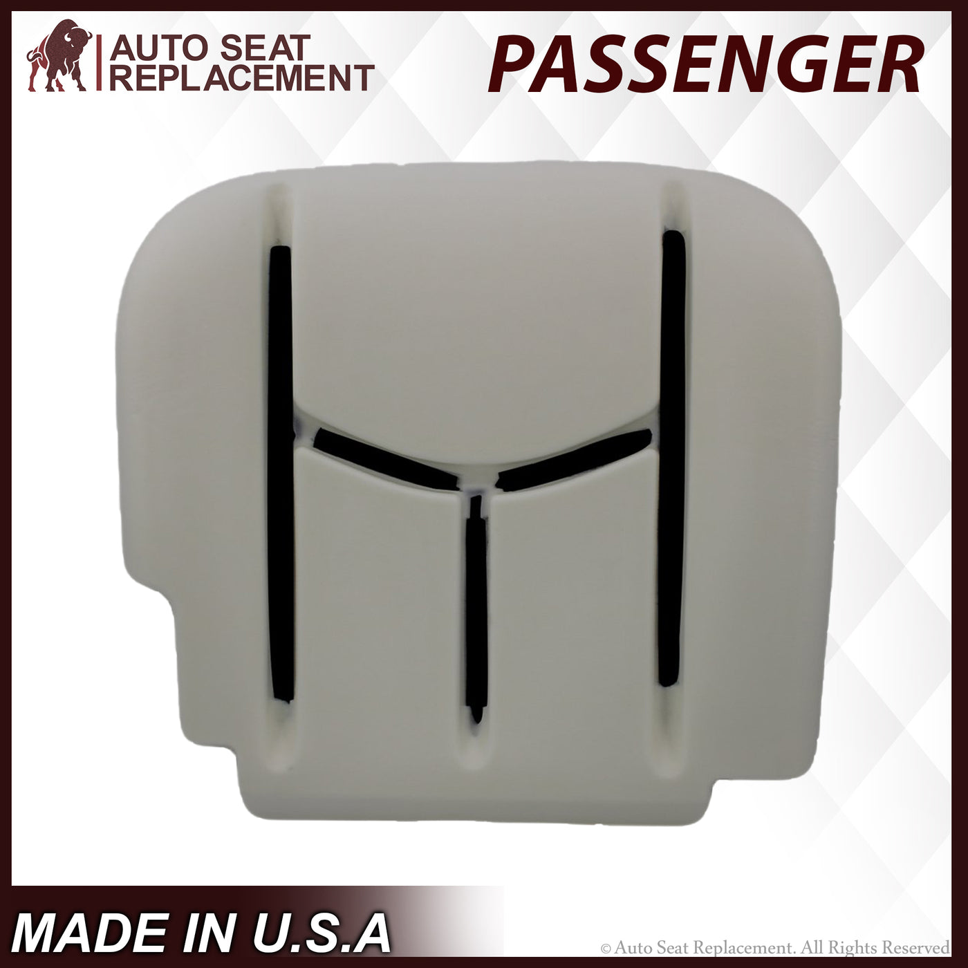 2003 2004 2005 2006 GMC Sierra Yukon Passenger bottom Cushion Foam 2003 2004 2005 2006 GMC Sierra Yukon Passenger bottom Cushion Foam
