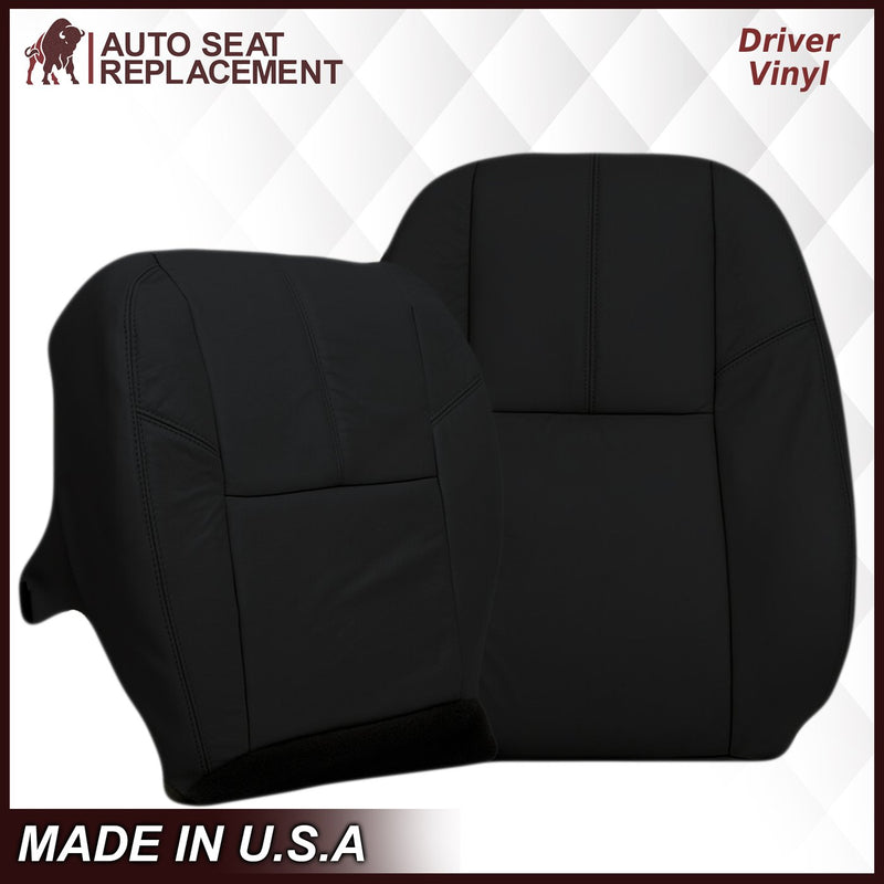 2007-2014 Chevy Silverado Seat Cover In Black: Choose From Variation- 2000 2001 2002 2003 2004 2005 2006- Leather- Vinyl- Seat Cover Replacement- Auto Seat Replacement