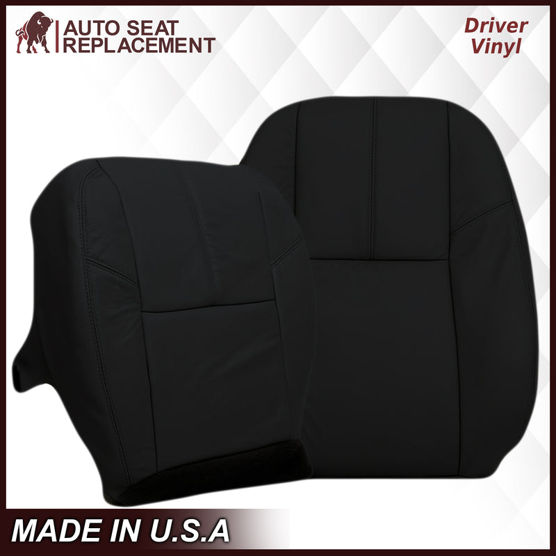 2007-2014 Chevy Tahoe/Suburban Seat Cover In Black: Choose From Variation- 2000 2001 2002 2003 2004 2005 2006- Leather- Vinyl- Seat Cover Replacement- Auto Seat Replacement
