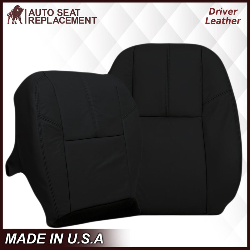 2007-2014 GMC Yukon/Sierra Seat Cover In Black: Choose From Variation- 2000 2001 2002 2003 2004 2005 2006- Leather- Vinyl- Seat Cover Replacement- Auto Seat Replacement