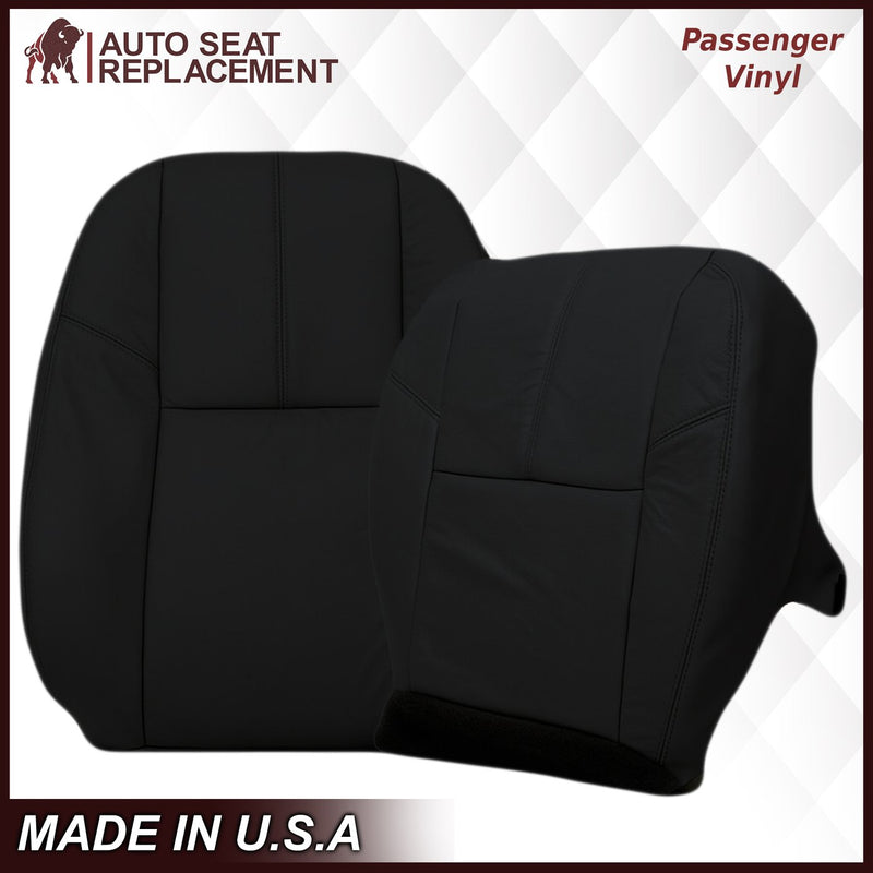 2007-2014 GMC Yukon/Sierra Seat Cover In Black: Choose From Variation- 2000 2001 2002 2003 2004 2005 2006- Leather- Vinyl- Seat Cover Replacement- Auto Seat Replacement