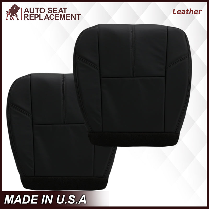 2007-2013 Chevy Avalanche Seat Cover In Black: Choose From Variation- 2000 2001 2002 2003 2004 2005 2006- Leather- Vinyl- Seat Cover Replacement- Auto Seat Replacement
