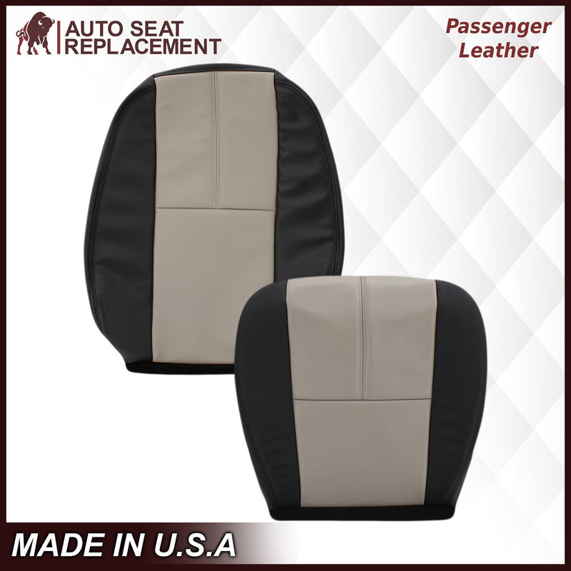 2007-2014 GMC Sierra Seat Cover In 2tone Gray/Black: Choose From Variation - Auto Seat Replacement