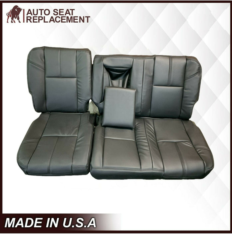 2007-2014 Chevy Tahoe/Suburban SECOND ROW BENCH 60/40 Seat Cover In Black: Choose From Variation - Auto Seat Replacement