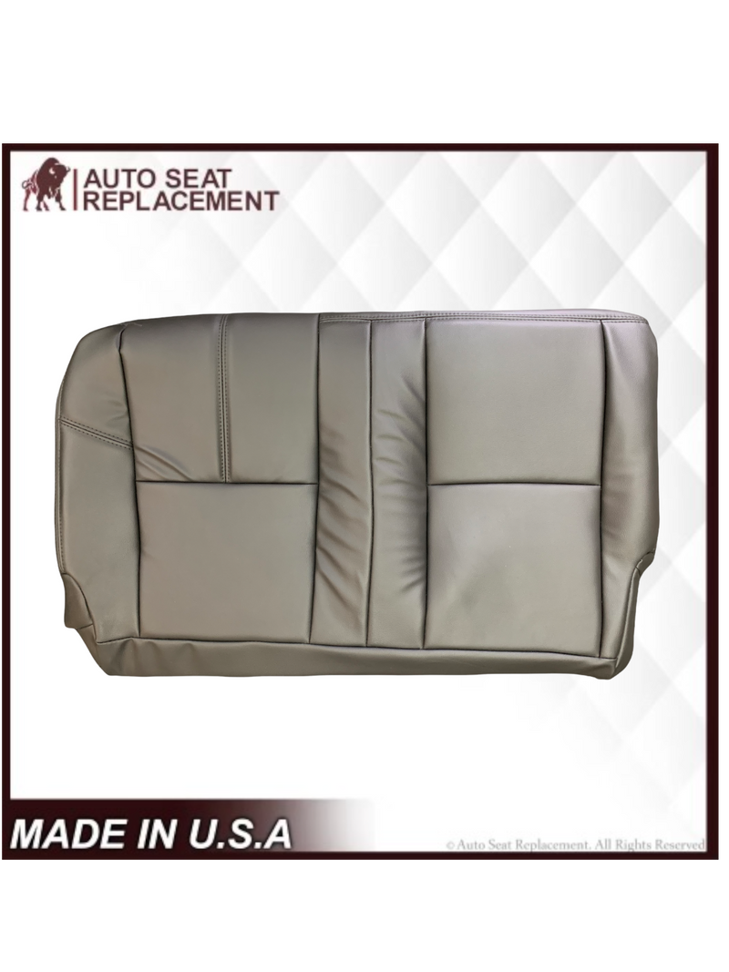 2007-2014 Chevy Tahoe/Suburban SECOND ROW BENCH 60/40 Seat Cover In Black: Choose From Variation - Auto Seat Replacement