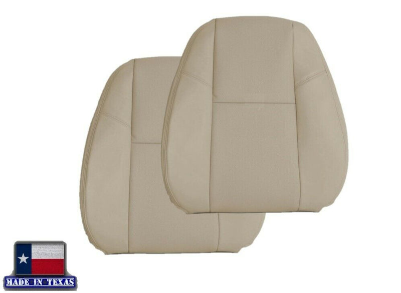 2009-2014 Cadillac Escalade Perforated Seat Cover in Light Cashmere Tan: Choose From Variation - Auto Seat Replacement