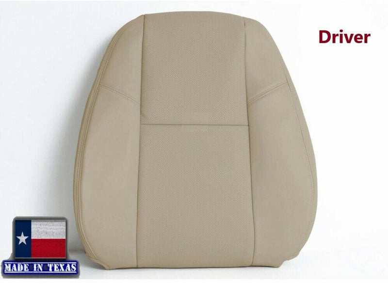 2009-2014 Cadillac Escalade Perforated Seat Cover in Light Cashmere Tan: Choose From Variation - Auto Seat Replacement