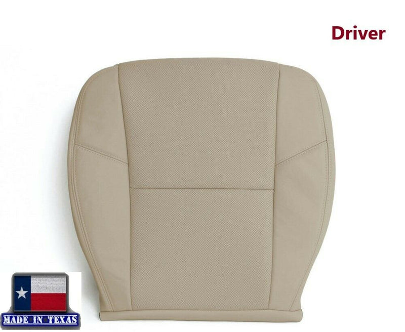 2009-2014 Cadillac Escalade Perforated Seat Cover in Light Cashmere Tan: Choose From Variation - Auto Seat Replacement