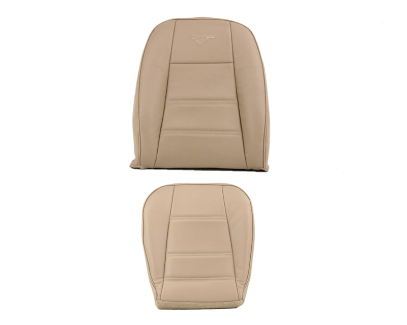 1999-2004 Ford Mustang V6 Seat Cover in Parchment Tan: Choose From Variation