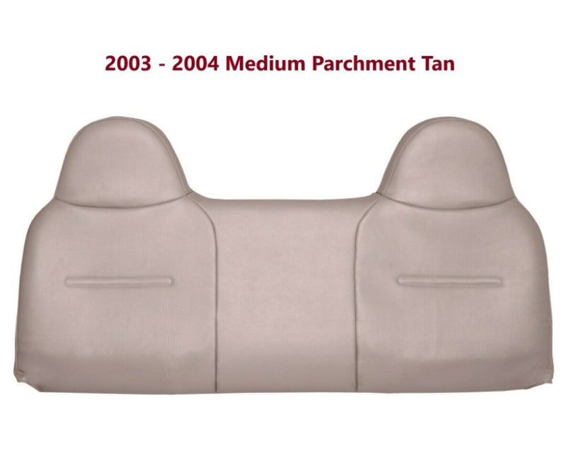 2003-2007 Ford F250 F350 Super Duty XL Work Truck New Front Bench Top & Bottom - Auto Seat Replacement