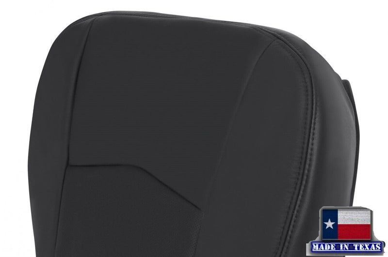2004-2009 Cadillac SRX Perforated Seat Cover in Genuine Leather Ebony Black: Choose From Variation - Auto Seat Replacement
