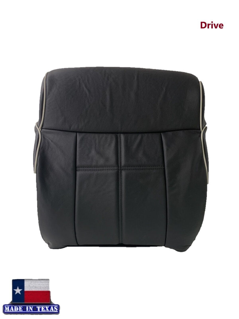2006 2007 2008 Lincoln Mark LT Front Replacement Seat Covers in Black - Auto Seat Replacement